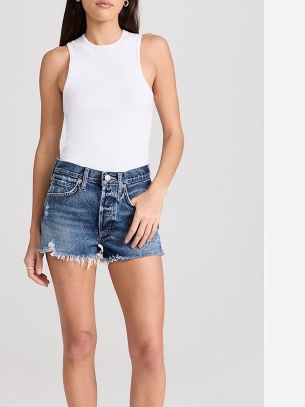 AGOLDE Parker Cutoff Shorts Sz 27